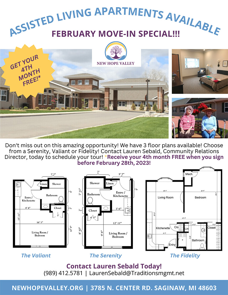Assisted Living February Move-In Special