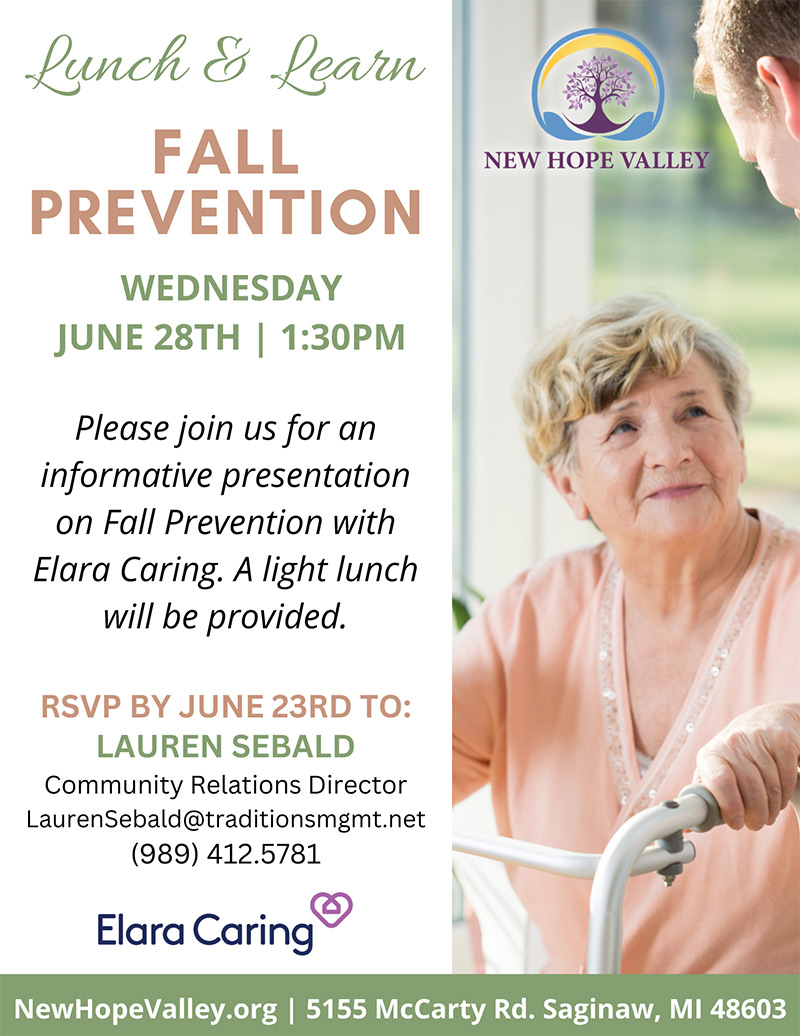 LUNCH & LEARN: FALL PREVENTION